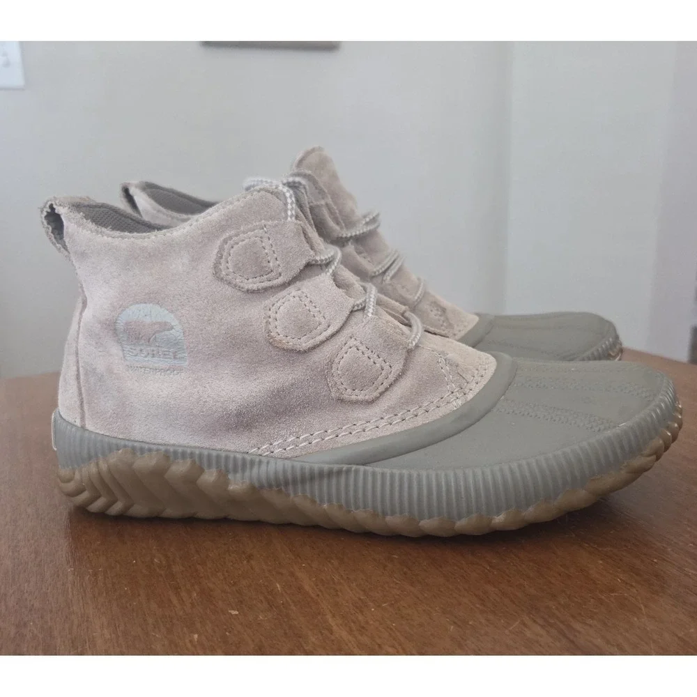 Sorel Out N About Duck Boots Women's‎ 7 Taupe/grey Waterproof